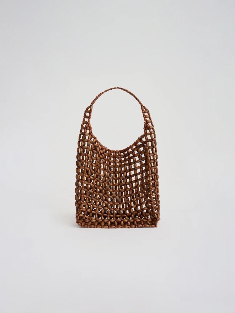 NWOT Elaree Jean Beaded Shoulder Bag Caramel